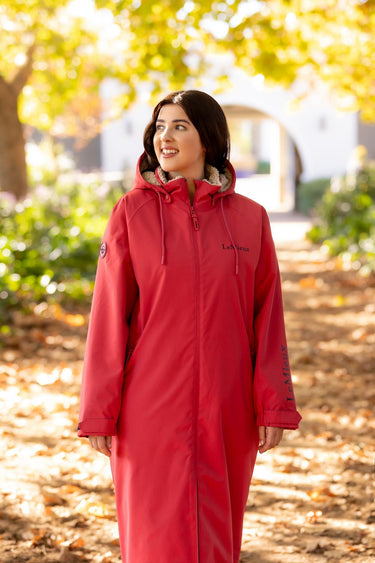 LeMieux Ladies HydroShield Robe Cranberry