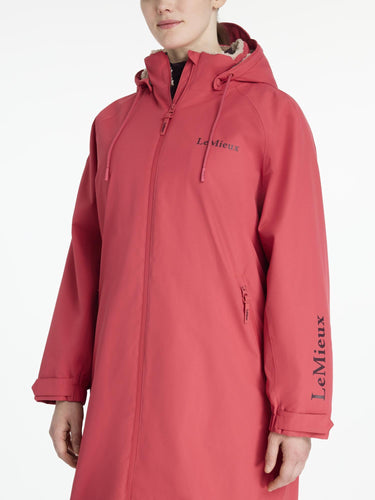 LeMieux Ladies HydroShield Robe Cranberry