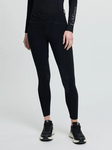 LeMieux Ladies Imogen Knee Grip Breeches Black| Online For Equine