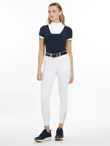 LeMieux Ladies Imogen Knee Grip Breeches White| Online For Equine