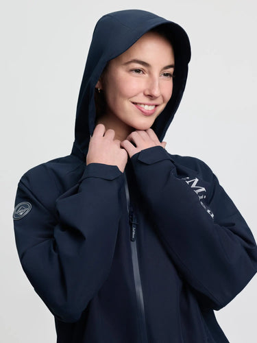 LeMieux Ladies Indra Waterproof Jacket Navy| Online For Equine