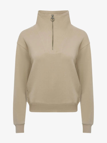 Buy LeMieux Ladies Keira Quarter Neck Sweat Almond | Online for Equine