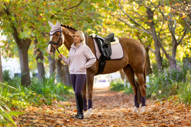 LeMieux Ladies Keira Quarter Zip Sweat Lilac| Online For Equine