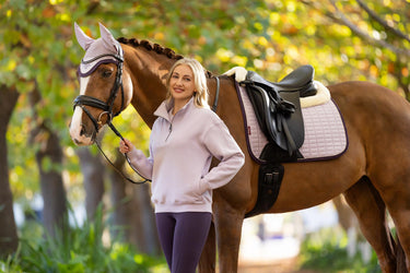 LeMieux Ladies Keira Quarter Zip Sweat Lilac| Online For Equine