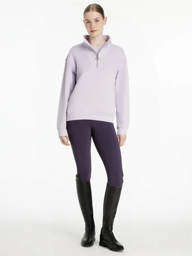 LeMieux Ladies Keira Quarter Zip Sweat Lilac| Online For Equine