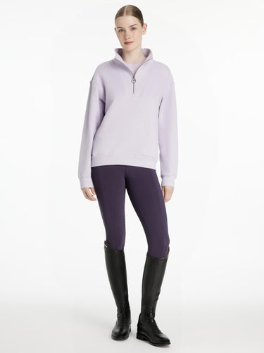 LeMieux Ladies Keira Quarter Zip Sweat Lilac| Online For Equine