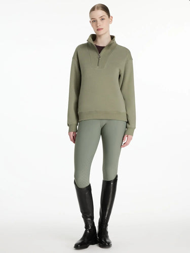 LeMieux Ladies Keira Quarter Zip Sweat Rosemary| Online For Equine