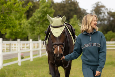 LeMieux Ladies Kelsie Quarter Neck Sweat Jungle| Online For Equine