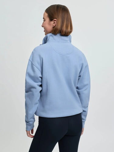 LeMieux Ladies Kelsie Quarter Neck Sweat Powder Blue| Online For Equine