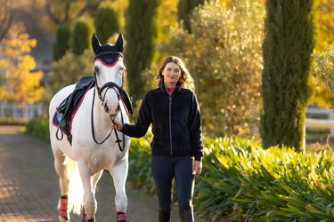 LeMieux Ladies Liberty Fleece Zip Through Navy| Online For Equine