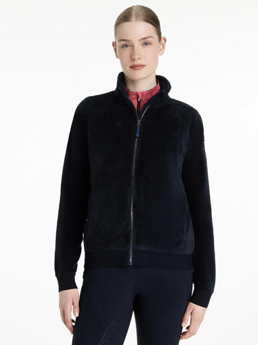 LeMieux Ladies Liberty Fleece Zip Through Navy| Online For Equine