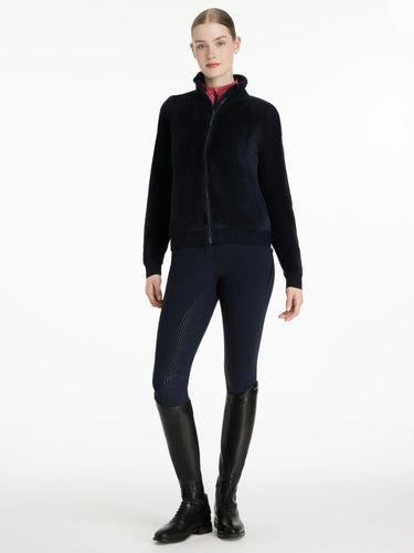 LeMieux Ladies Liberty Fleece Zip Through Navy| Online For Equine