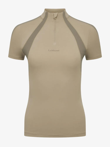 LeMieux Ladies Maria Mesh Short Sleeve Baselayer Almond| Online For Equine
