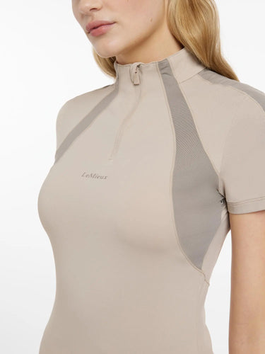 LeMieux Ladies Maria Mesh Short Sleeve Baselayer Almond| Online For Equine