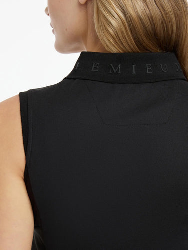 LeMieux Ladies Marissa Sleeveless Polo Black| Online For Equine