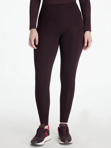 LeMieux Ladies Naomi Pull On Breeches Damson| Online For Equine