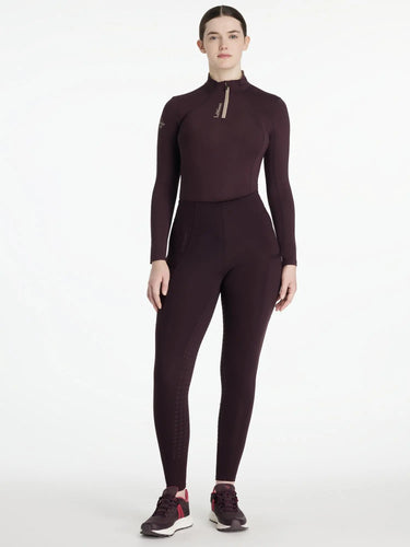 LeMieux Ladies Naomi Pull On Breeches Damson| Online For Equine