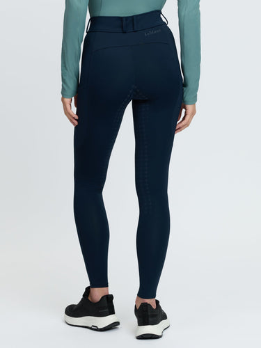 LeMieux Ladies Navy Becca Half Seat Breeches Navy| Online For Equine