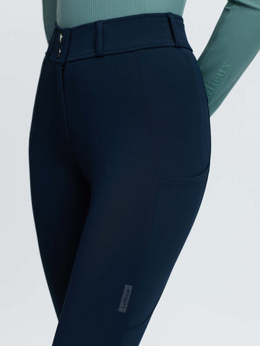LeMieux Ladies Navy Becca Half Seat Breeches Navy| Online For Equine