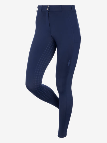 LeMieux Ladies Navy Becca Half Seat Breeches Navy| Online For Equine