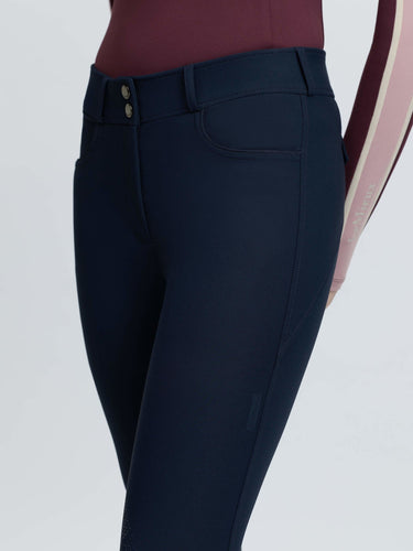 LeMieux Ladies Navy Blair Knee Grip Breeches Navy| Online For Equine