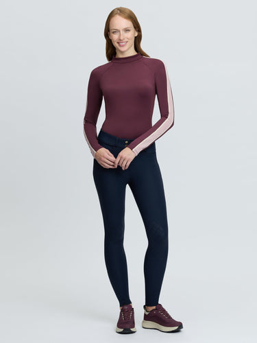LeMieux Ladies Navy Blair Knee Grip Breeches Navy| Online For Equine