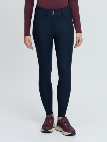 LeMieux Ladies Navy Blair Knee Grip Breeches Navy| Online For Equine
