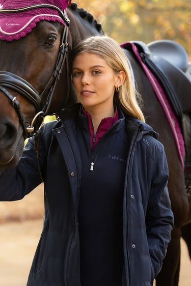 LeMieux Ladies Navy Erin Waterproof Padded Coat Navy| Online For Equine