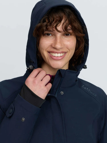 LeMieux Ladies Navy Erin Waterproof Padded Coat Navy| Online For Equine