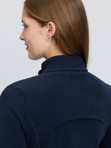 LeMieux Ladies Navy Frances Quarter Zip Fleece Navy| Online For Equine