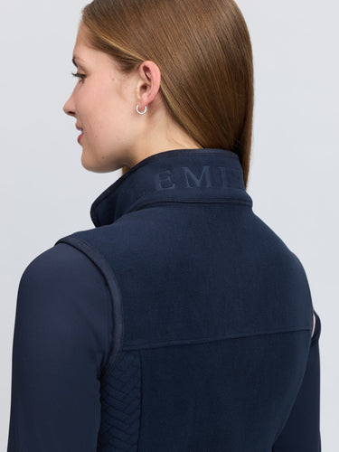LeMieux Ladies Navy Frankie Fleece Gilet Navy| Online For Equine
