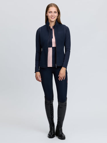 LeMieux Ladies Navy Frankie Fleece Gilet Navy| Online For Equine