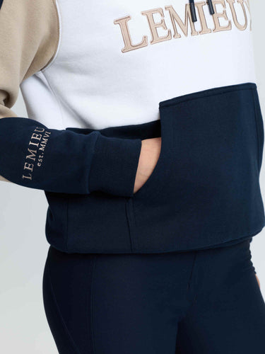 LeMieux Ladies Navy Kadie Colour Block Hoodie Navy| Online For Equine