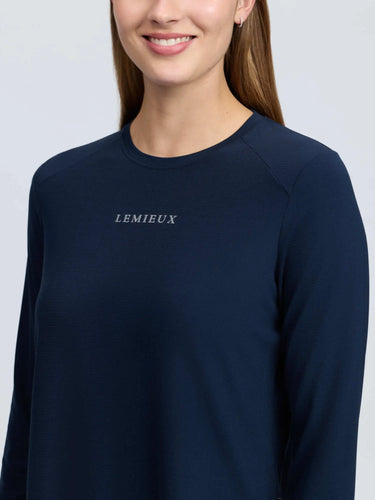 LeMieux Ladies Navy Long Sleeve Sports Tee| Online For Equine