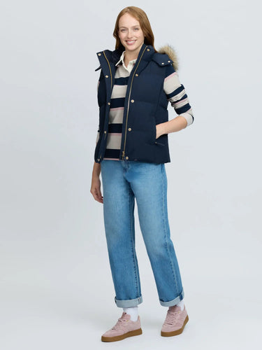 LeMieux Ladies Navy Margot Hooded Gilet| Online For Equine