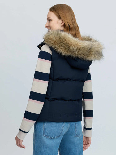 LeMieux Ladies Navy Margot Hooded Gilet| Online For Equine