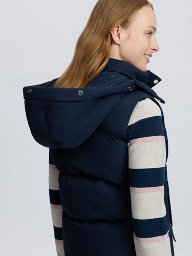 LeMieux Ladies Navy Margot Hooded Gilet| Online For Equine