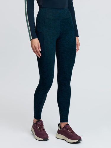 LeMieux Ladies Navy Naomi Pull On Breeches Printed Navy| Online For Equine
