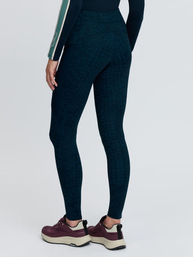 LeMieux Ladies Navy Naomi Pull On Breeches Printed Navy| Online For Equine