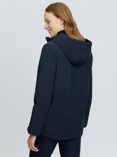 LeMieux Ladies Navy Phoebe Half Zip Waterproof Anorak Navy| Online For Equine