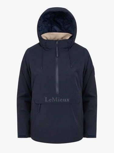 LeMieux Ladies Navy Phoebe Half Zip Waterproof Anorak Navy| Online For Equine