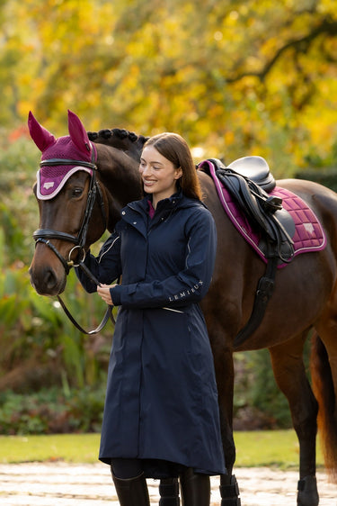 LeMieux Ladies Navy Stormwear Performance Riding Coat Navy| Online For Equine
