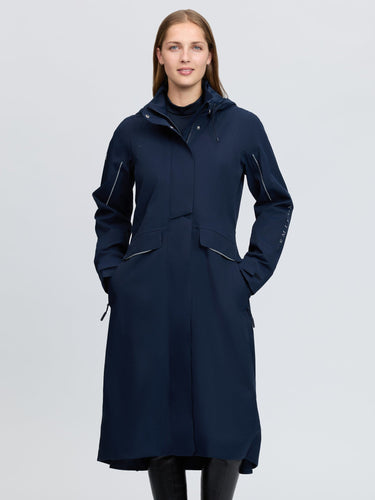 LeMieux Ladies Navy Stormwear Performance Riding Coat Navy| Online For Equine