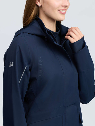 LeMieux Ladies Navy Stormwear Performance Riding Coat Navy| Online For Equine