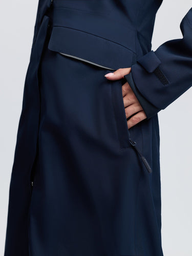 LeMieux Ladies Navy Stormwear Performance Riding Coat Navy| Online For Equine