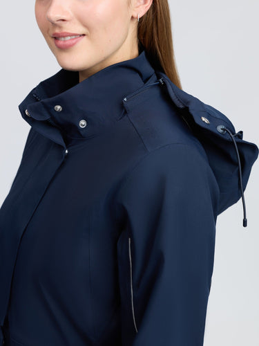 LeMieux Ladies Navy Stormwear Performance Riding Coat Navy| Online For Equine