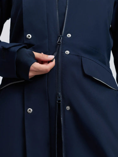 LeMieux Ladies Navy Stormwear Performance Riding Coat Navy| Online For Equine