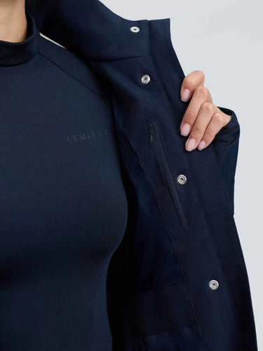 LeMieux Ladies Navy Stormwear Performance Riding Coat Navy| Online For Equine