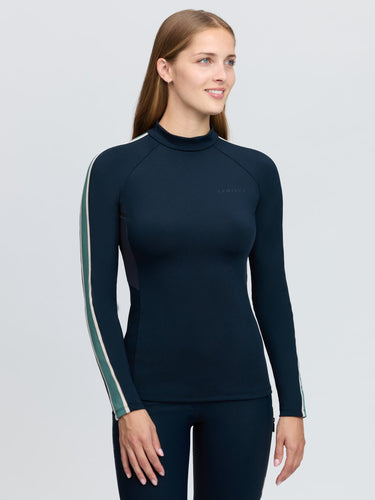 LeMieux Ladies Navy Talia High Neck Base Layer Navy| Online For Equine