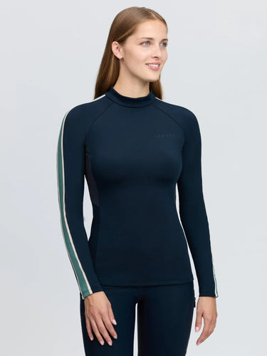 LeMieux Ladies Navy Talia High Neck Base Layer Navy| Online For Equine